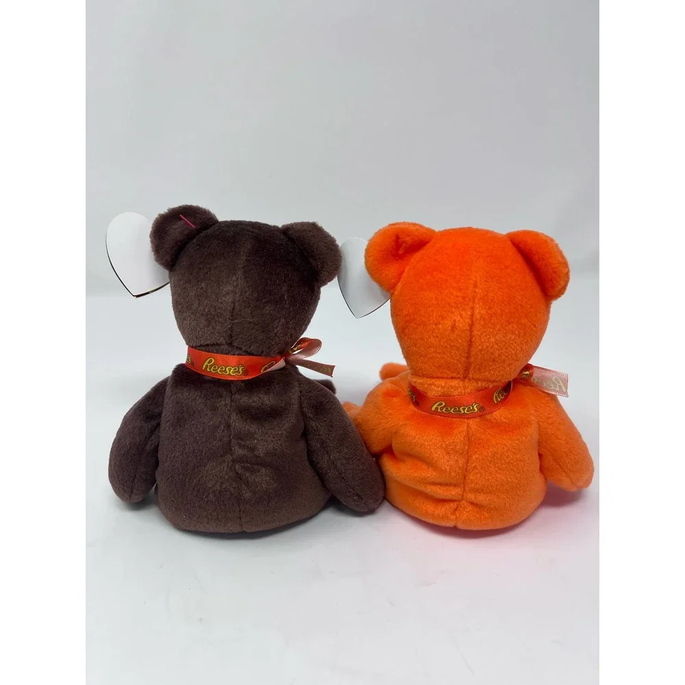Ty Beanie Babies 2007 Coco Presley Elvis Reese's Brown Orange Bears 8‎ 1/2